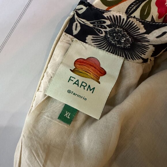 Farm Rio Long Sleeve Maxi Dress - Picture 6 of 8